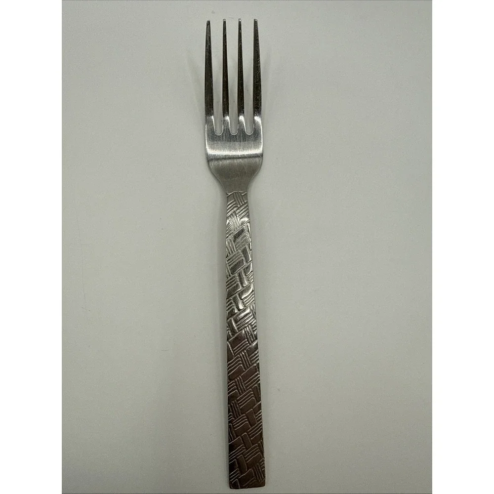 Mikasa Country Manor‎ Flatware Single Salad Fork VTG Replacement Woven Stitched